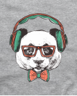 Hipster panda